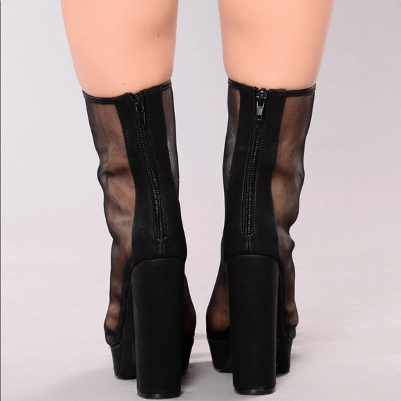 🖤Mesh Booties🖤 - Picture 3 of 3